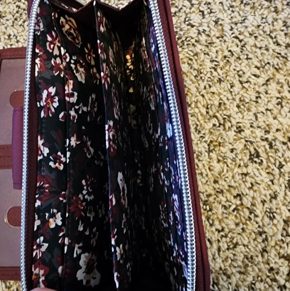 Vera Bradley RFID Turnlock Wallet & Ultimate Card Case in Performance Twill - Picture 8 of 16